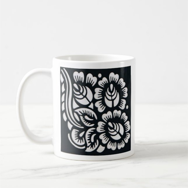 Caneca De Café henna art (Esquerda)