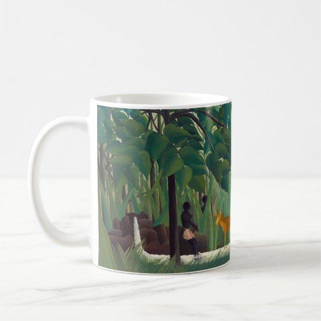 Caneca De Café Henri Rousseau - A Quebra d'Água (Esquerda)