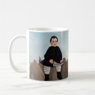 Caneca De Café Henri Rousseau - Menino nas Rochas