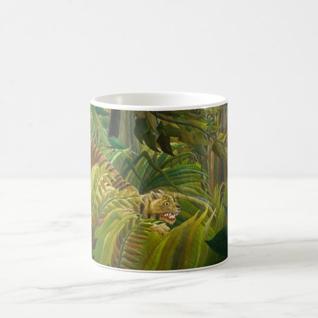 Caneca De Café Henri Rousseau - Surpreendido! (Centro)