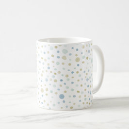 Caneca De Café Henry Confetti Watercolor Dots Classic Mug
