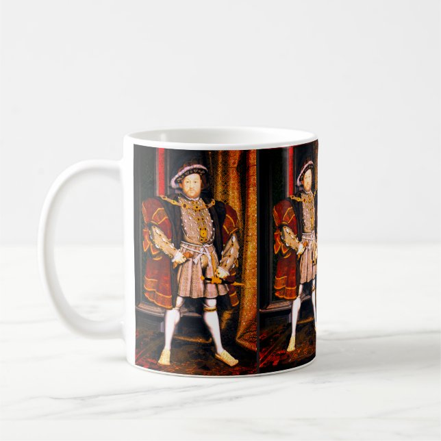 Caneca De Café Henry VIII Tudors História Rei Inglaterra seis Esp (Esquerda)