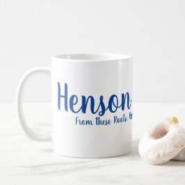 Caneca De Café Henson - família de Nevels