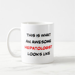 Caneca De Café hepatologista incrível