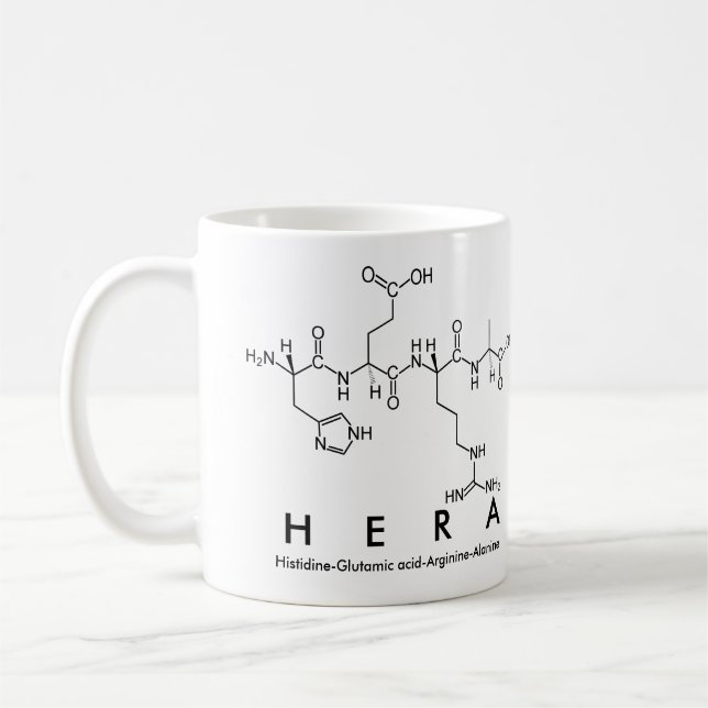 Caneca De Café Hera peptide (Esquerda)