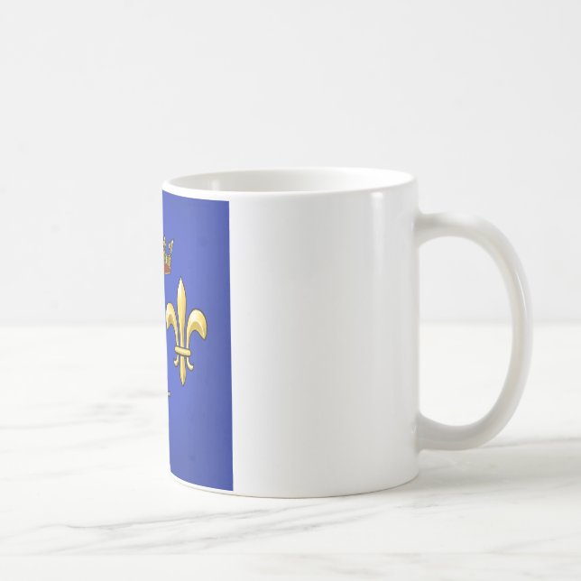 Caneca De Café Heráldica de Joana do arco Jeanne D'Arc (Direita)