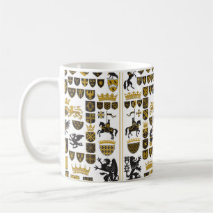 Caneca De Café HERALDRY Crestes e Símbolos