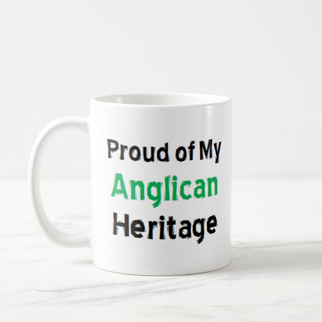Caneca De Café herança anglicana (Esquerda)