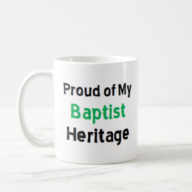 Caneca De Café herança batista (Esquerda)