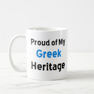 caneca de café herança grega