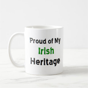 caneca de café herança irlandesa