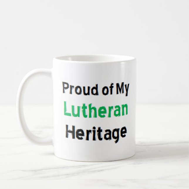 Caneca De Café herança luterana (Esquerda)
