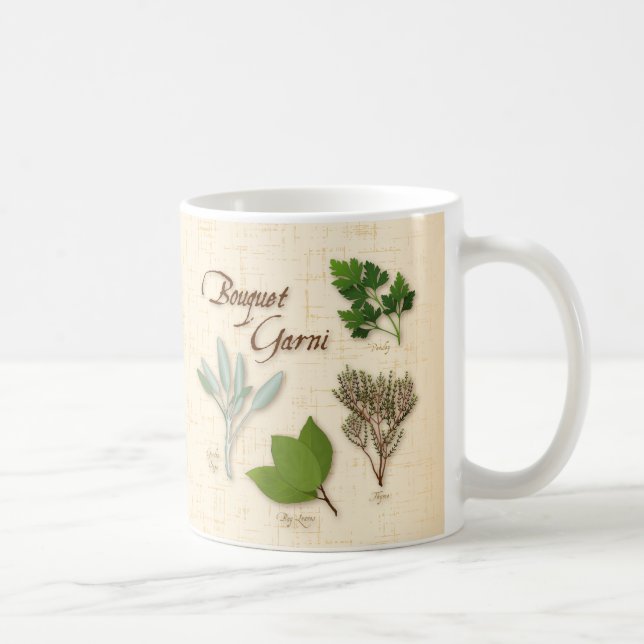 Caneca De Café Herb Buquê Mug (Direita)