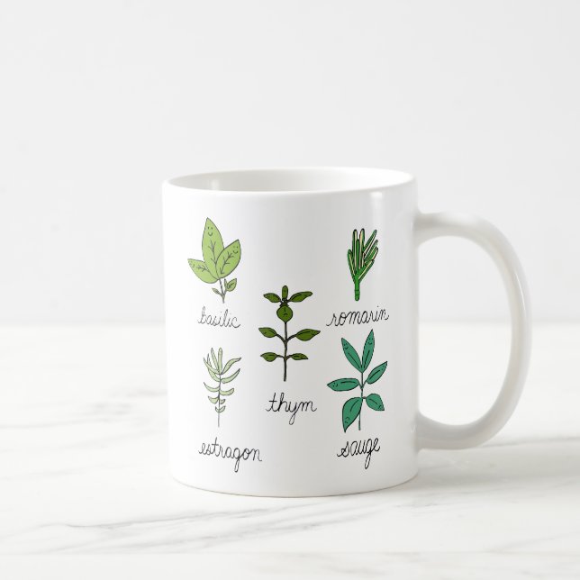 Caneca De Café Herbes de Les (Direita)