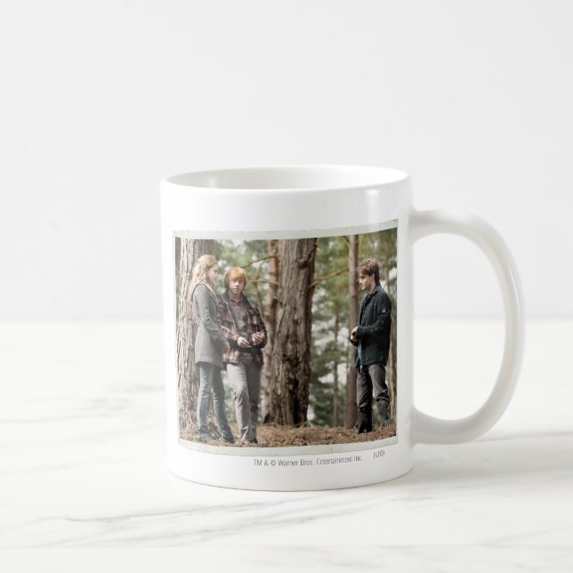 Caneca De Café Hermione, Ron e Harry 2 (Direita)