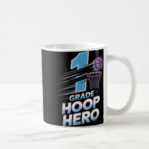 Caneca De Café Hero Hoop de primeira classe - 1rua de basquete de