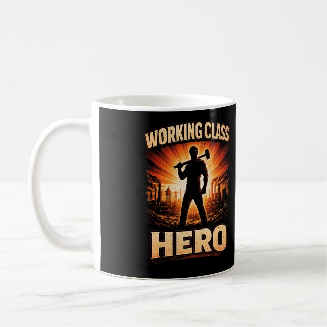 Caneca De Café Herói da Classe Trabalhadora (Esquerda)