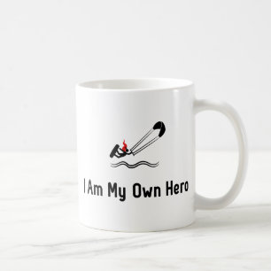 Caneca De Café Herói de Kitesurfing