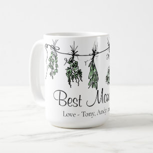 Caneca De Café Herói do Jardim Melhor Mãe De Todos Os Anos
