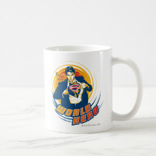 Caneca De Café Herói do Mundo Superman
