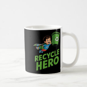Caneca De Café herói do reciclagem crianças dia da terra
