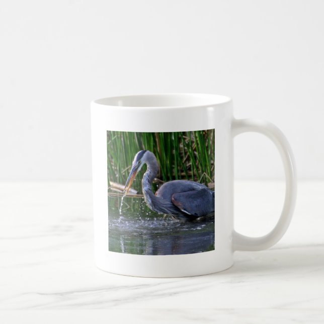 Caneca De Café Heron Splash (Direita)