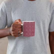 Herringbone Chevron Padrão Vermelho Luxurioso