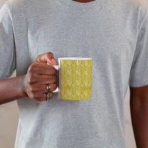 Herringbone Chevron Patteron Vintage Dourado