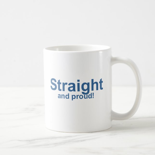 Caneca De Café Hetero… e orgulhoso! (Direita)