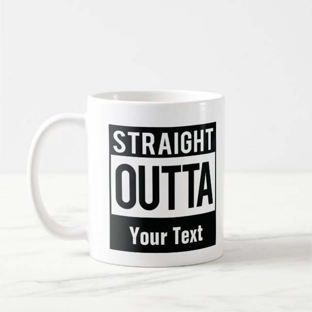 Caneca De Café Hetero Fora Do Café Mug| Crie a sua própria caneca (Esquerda)