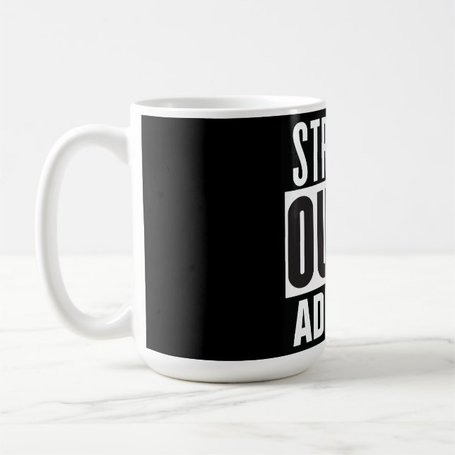Caneca De Café Hetero Saída adicione seu texto (Esquerda)
