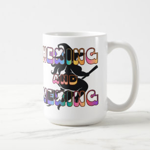 Caneca De Café HEXING E VEXING para a Pagã Plus Size