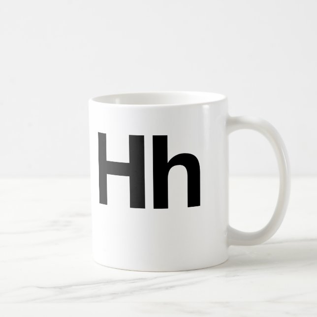 Caneca De Café Hh Helvética (Direita)