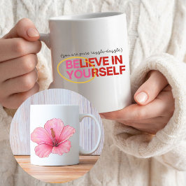 Caneca De Café Hibiscus Flower Mug
