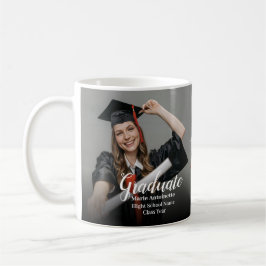 Caneca De Café High School Graduate Modern Graduation