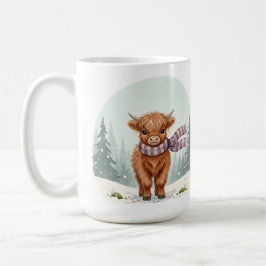 Caneca De Café Highland Cow Mug, Cute Animal Art, Farm Animal Gif