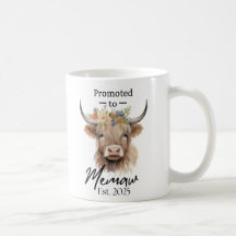 Highland Cow Mug - Força e Beleza, Promovido a