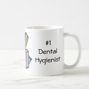 Caneca De Café Higienista #1 dental