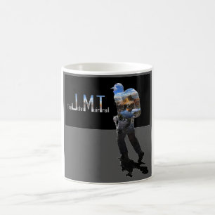 Caneca De Café Hiker com o pico da catedral 2 - trilha de John Mu