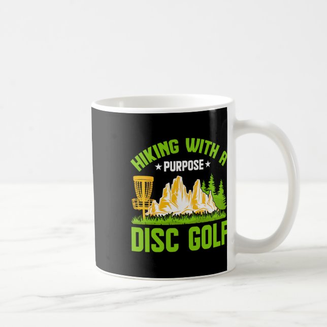 Caneca De Café Hiking With A Purpose Disc Golf  (Direita)