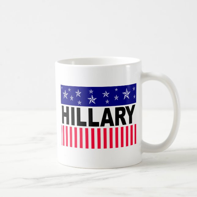 Caneca De Café Hillary Clinton (Direita)
