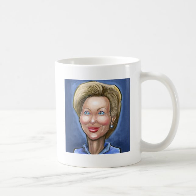 Caneca De Café Hillary Clinton (Direita)