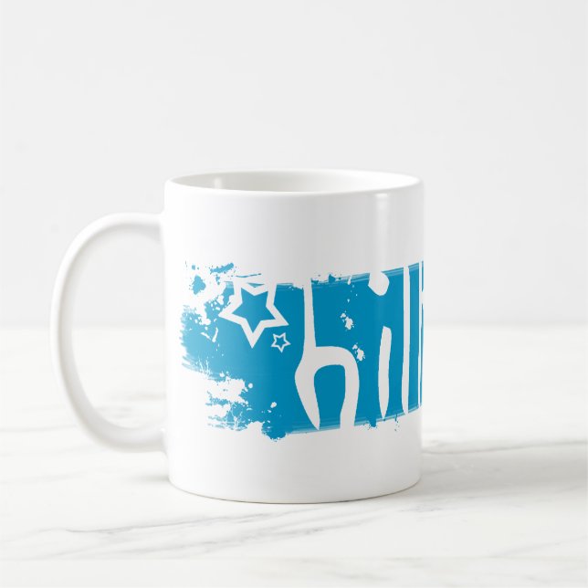 Caneca De Café hillary clinton 08. arranhado. (Esquerda)