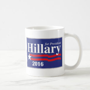 Caneca De Café Hillary Clinton Para O Presidente 2016 Coffee Mug