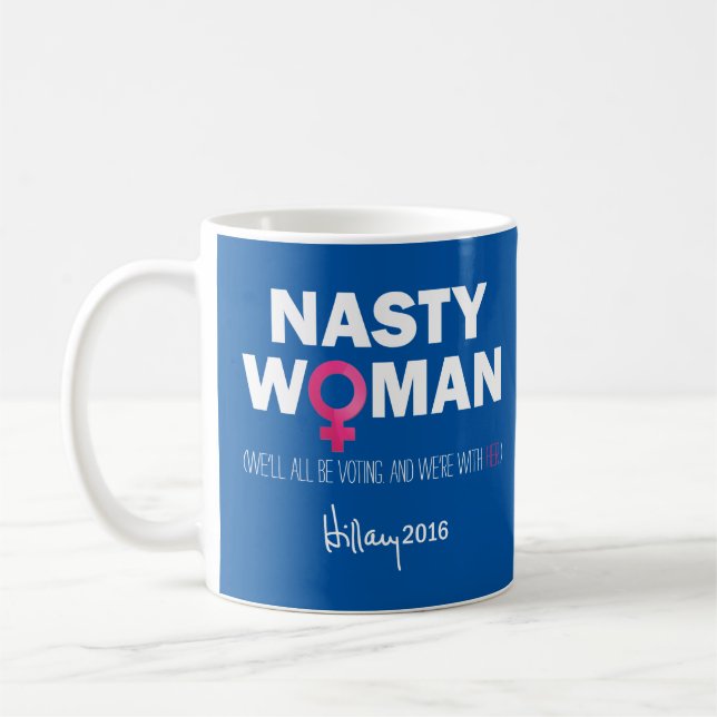 Caneca De Café Hillary Clinton Para O Presidente Mug (Esquerda)