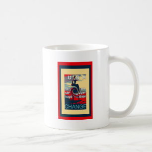 Caneca De Café Hillary USA somos mais fortes juntos