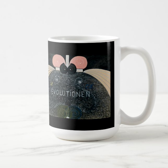 Caneca De Café Hilma af Klint - A Evolução, 7 (Direita)