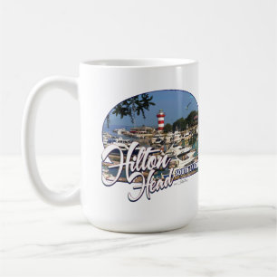 Caneca De Café Hilton Head Island Harbortown Lighthouse