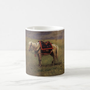 Caneca De Café Himalaia Pony (Cavalo Pequeno) (Vasily Vereshchagi