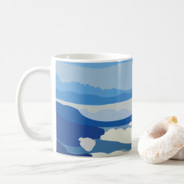 Caneca De Café Himalaias Montanhas Himalaias